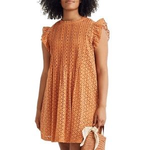 Madewell eyelet dress